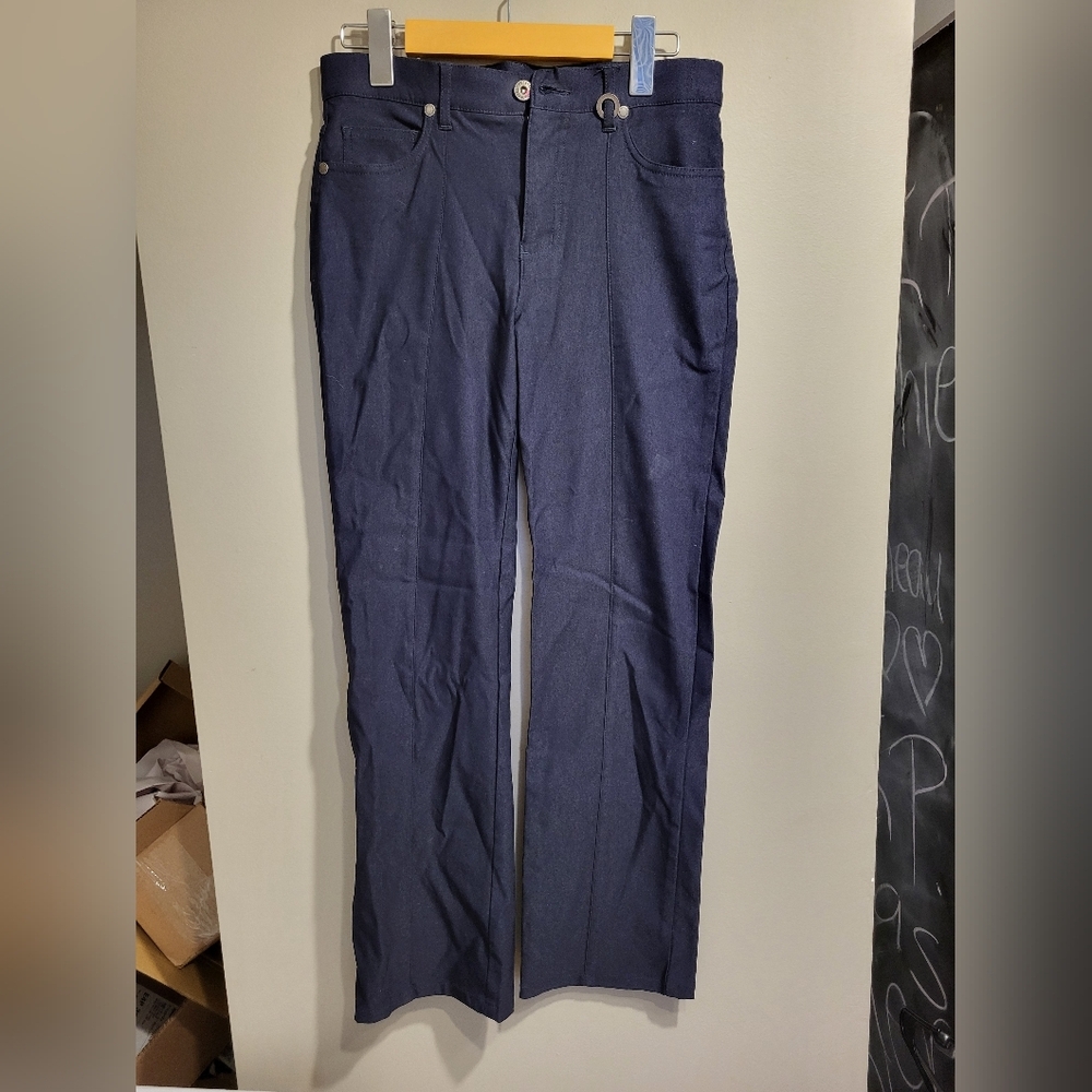 Simon Chang Blue Chinos Classic Design,size 2 (28)